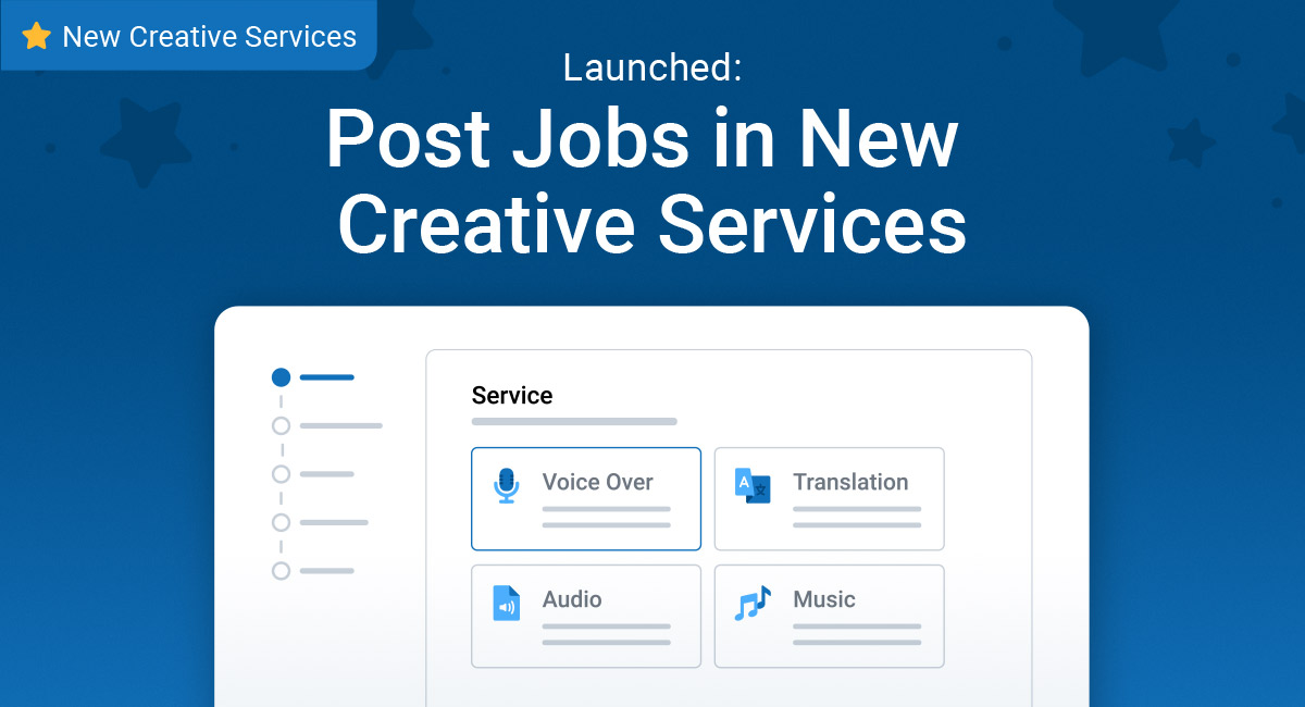 Launched: Post Jobs in New Creative Services