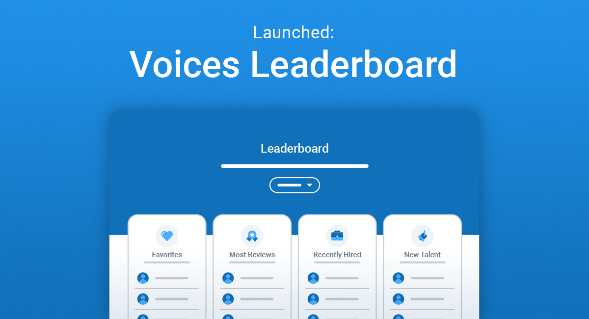 Voices Leaderboard header image