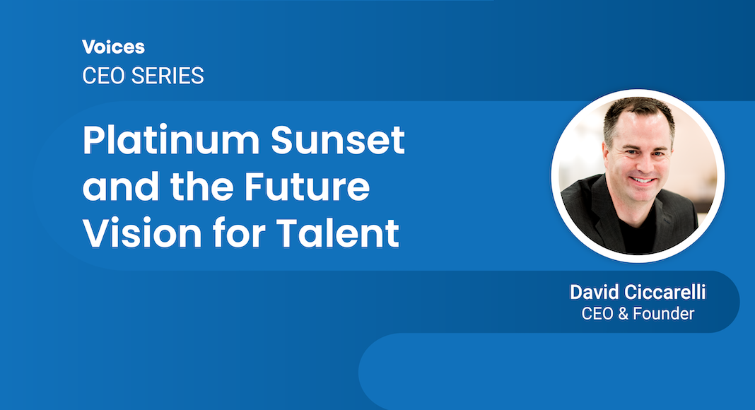 CEO Series Platinum Sunset and the Future Vision for Talent