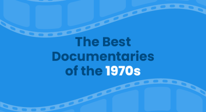 An animated image that says 'The Best Documentaries of the 1970s'