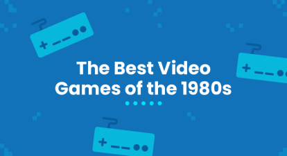 An animated image that says 'The Best Video Games of the 1980s'