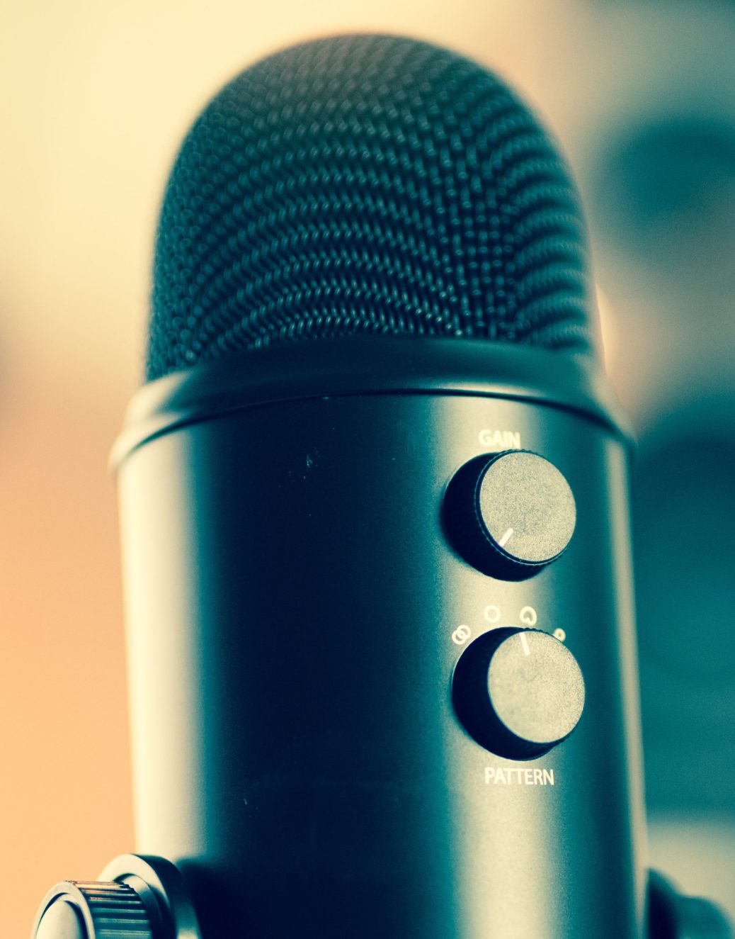 Blue Yeti USB Microphone recording