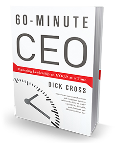 Book cover for the 60-Minute CEO