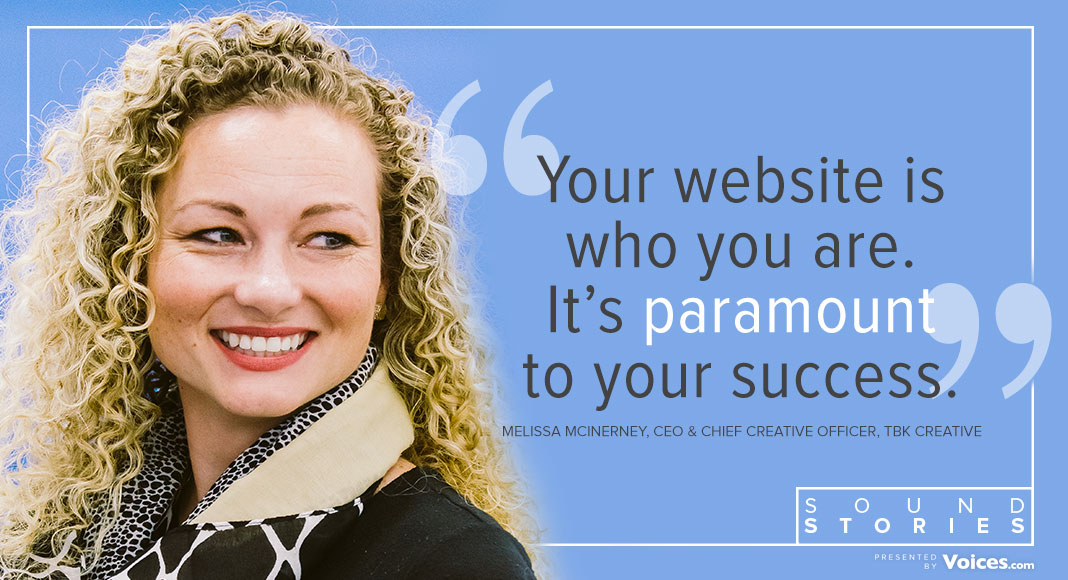 Melissa McInerney, CEO and Chief Creative Officer at tbk Creative.