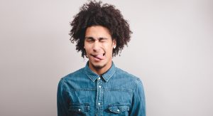 man making a silly face | Voices.com Blog - Where clients and voice actors can find valuable information on pre-production, technology, animation, video and audio production, home recording studios, business growth, voice acting and auditions, celebrity voice actors, voiceover industry news and more!